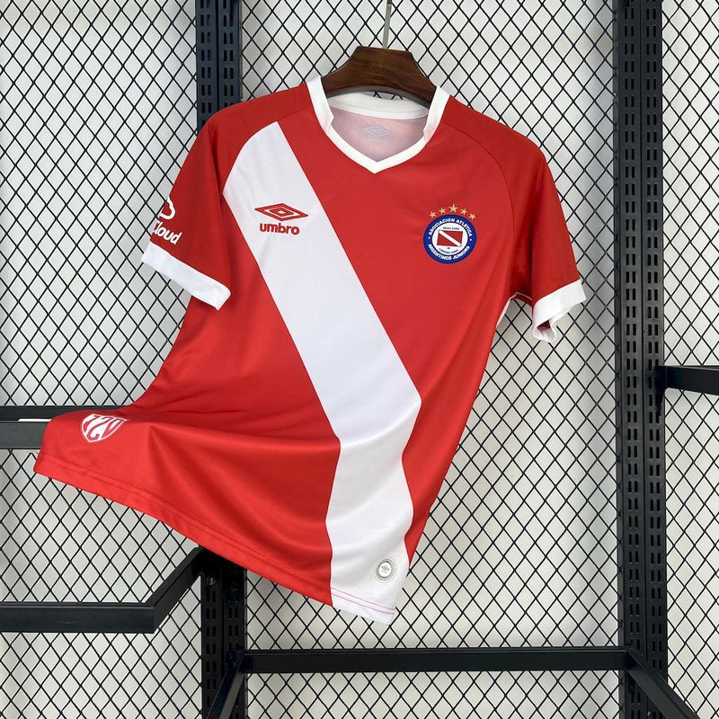 CAMISA DO ARGENTINOS JR 25/26 VERMELHA