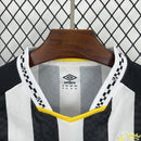 CAMISA DO SANTOS 25/26 PRETO E BRANCO