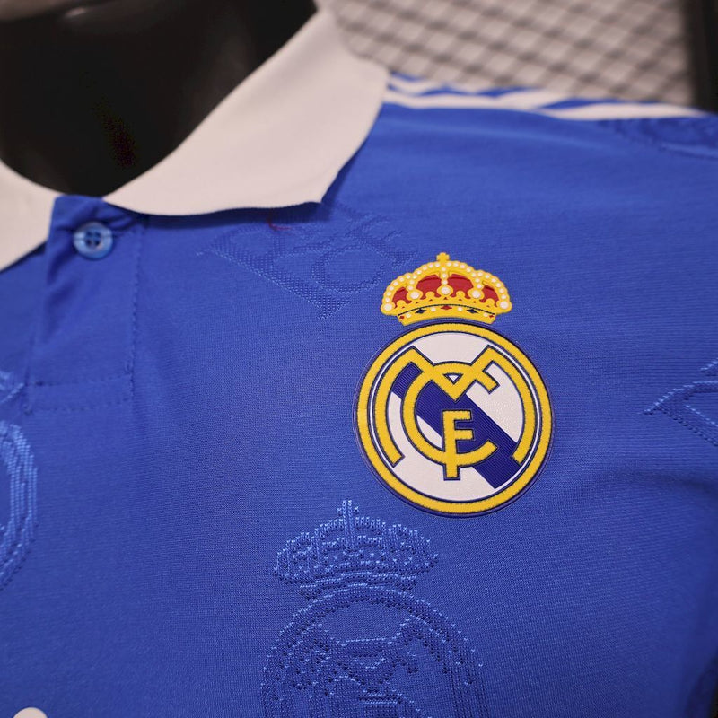 CAMISA DO REAL MADRID 25/26 BLUE ESPECIAL