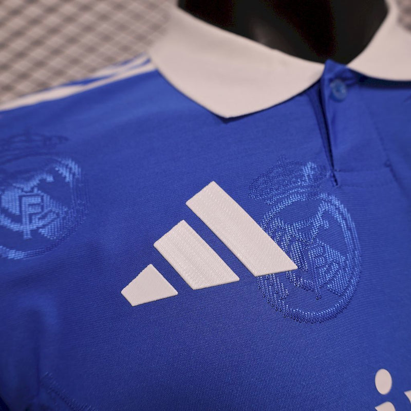 CAMISA DO REAL MADRID 25/26 BLUE ESPECIAL