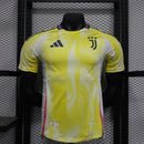CAMISA VERSÃO JOGADOR DA JUVENTUS 24/25 AMARELO