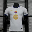 CAMISA DO BARCELONA 24/25 WHITE EXPOSURE VERSÃO JOGADOR
