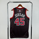 Regata NBA Chicago Bulls 25/26 PRETA