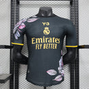 CAMISA VERSÃO JOGADOR DO REAL MADRID 24/25 PRETO EDIÇÃO ESPECIAL