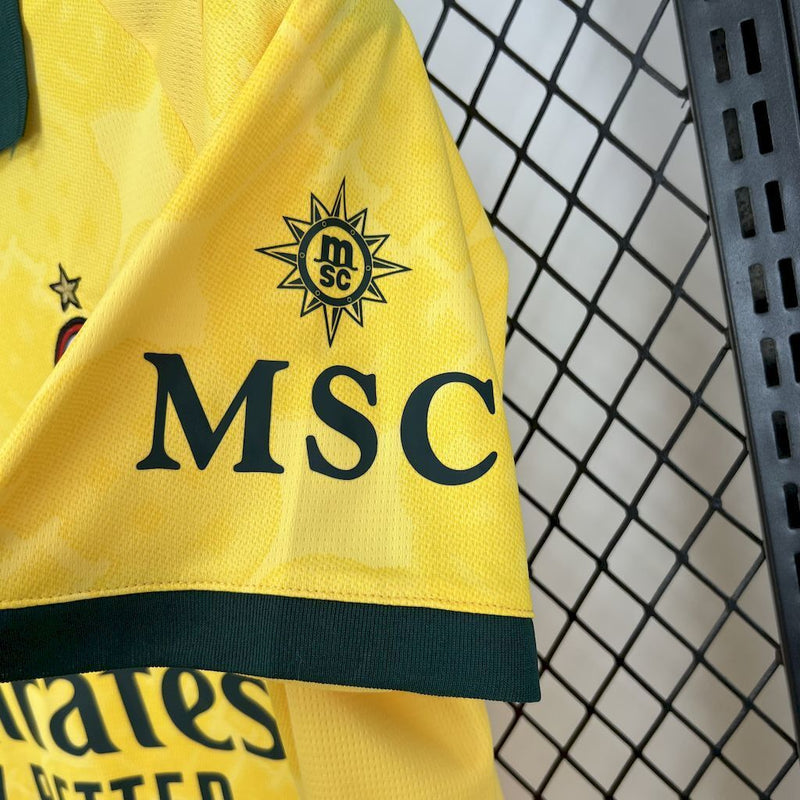 CAMISA DO MILAN 25/26 AMARELA