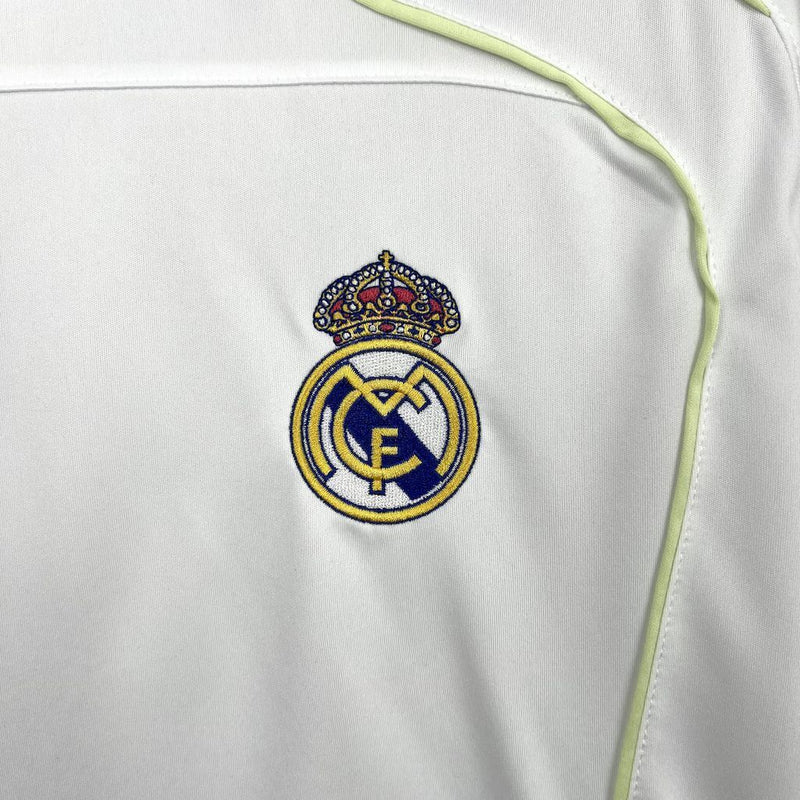 CAMISA DO REAL MADRID 25/26 BRANCA LEISURE