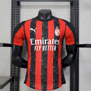 CAMISA DO MILAN 25/26 VERMELHA VERSÃO JOGADOR