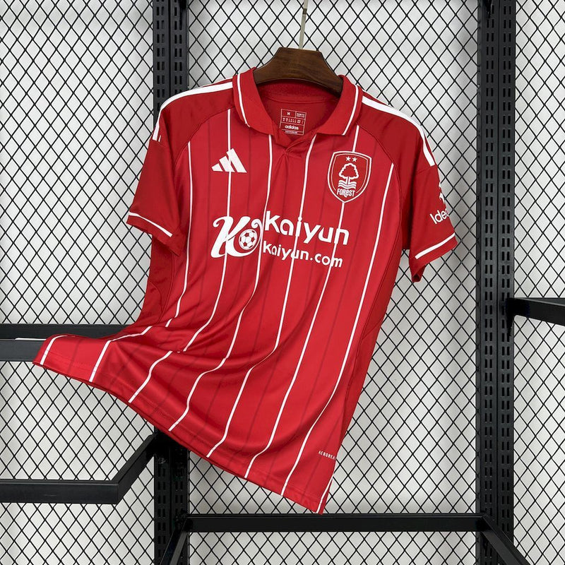 CAMISA DO NOTTINGHAM FOREST 25/26 VERMELHA