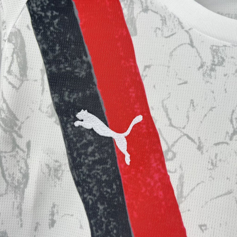 CAMISA DO MANCHESTER CITY 25/26 BRANCA