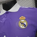 CAMISA DO REAL MADRID 25/26 LIGHT PURPLE ESPECIAL VERSÃO JOGADOR