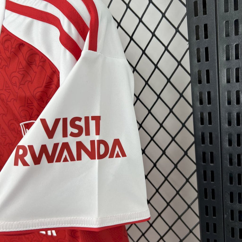 CAMISA DO ARSENAL 25/26 VERMELHA