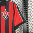 CAMISA DO VITORIA 25/26 VERMELHO E PRETO