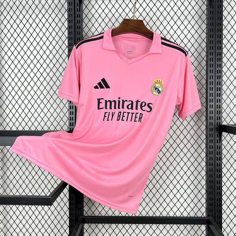 CAMISA DO REAL MADRID 25/26 PINK ESPECIAL