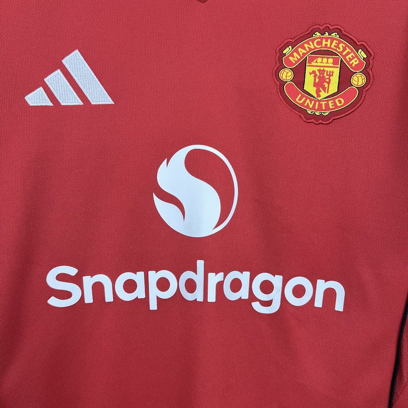CAMISA DO MANCHESTER UNITED 25/26 VERMELHA