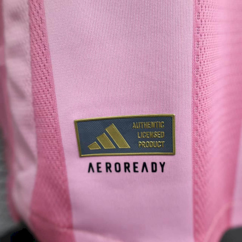 CAMISA DO INTER MIAMI 25/26 ROSA VERSÃO JOGADOR