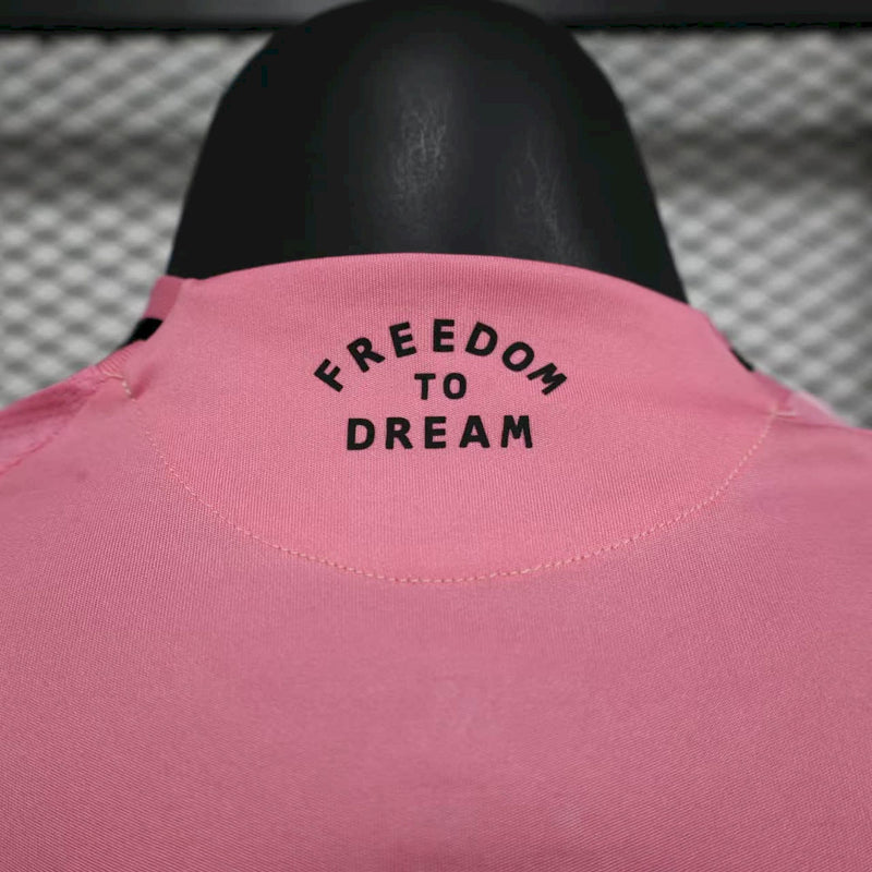 CAMISA DO INTER MIAMI 25/26 ROSA VERSÃO JOGADOR