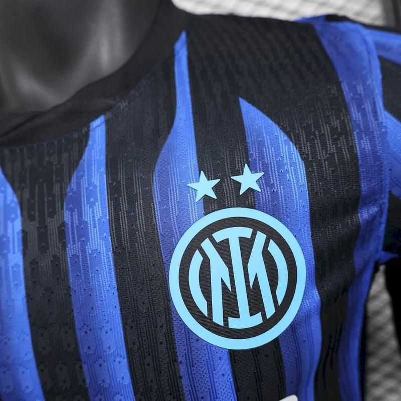 CAMISA DA INTER DE MILAN  25/26 AZUL VERSÃO JOGADOR