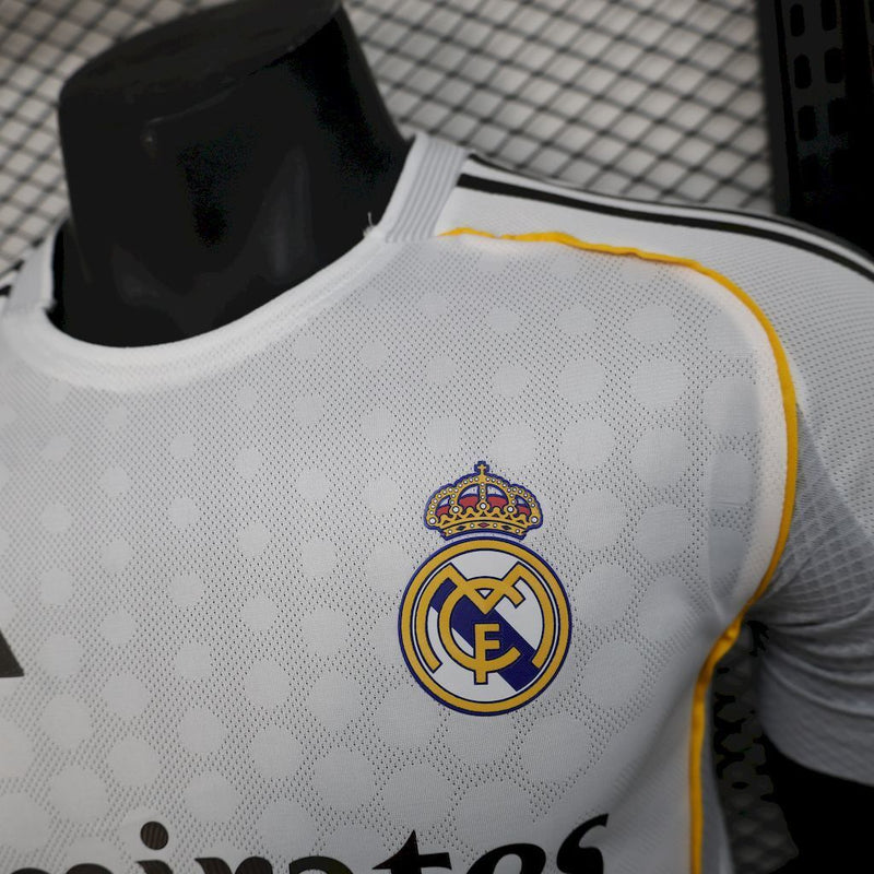 CAMISA DO REAL MADRID 25/26 BRANCA VERSÃO JOGADOR