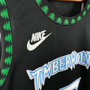 Regata NBA TIMBERWOLVES 25/26 PRETA