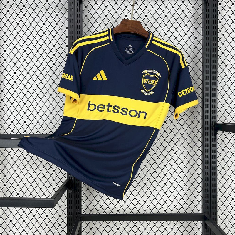 CAMISA DO BOCA JUNIORS 25/26 ANIVER 120
