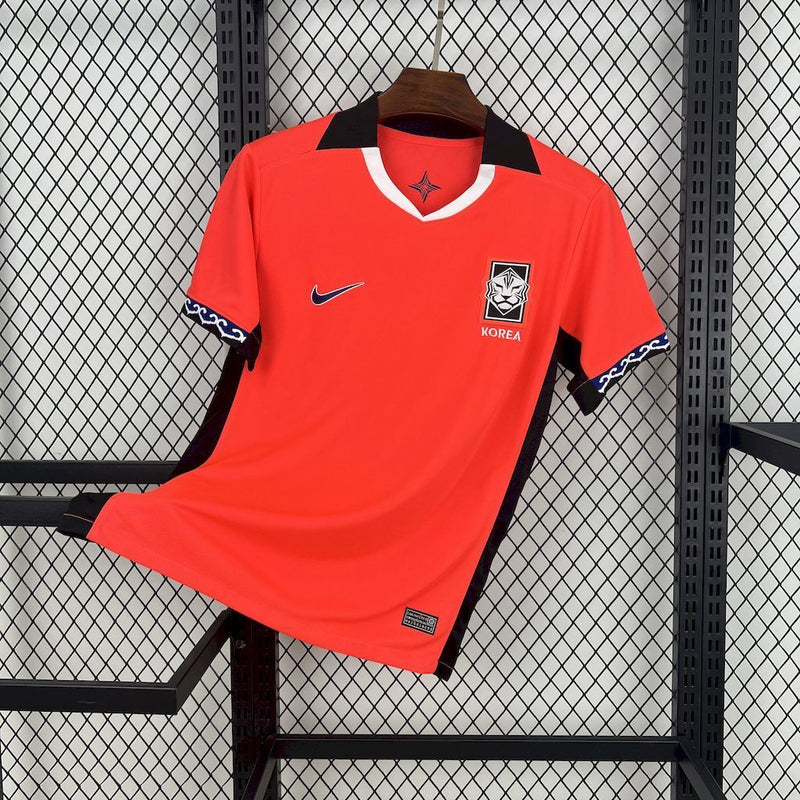 CAMISA DA SELEÇÃO DA KOREA 25/26 LARANJA